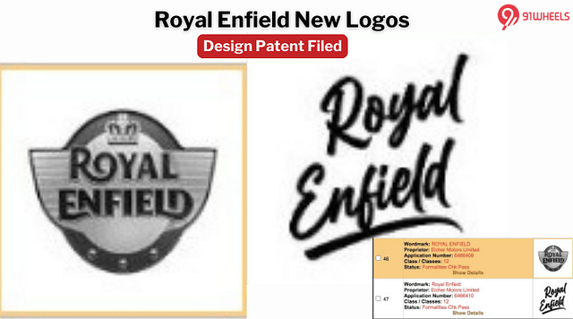 Royal Enfield Files Two New Logo Designs For Upcoming Bikes