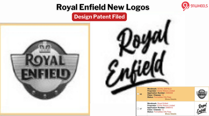 Royal Enfield Files Two New Logo Designs For Upcoming Bikes Royal Enfield Files Two New Logo Designs For Upcoming Bikes