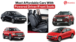 Most Affordable Cars With Powered Driver/Front Seats
