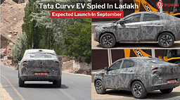 Upcoming Tata Curvv EV Spied Testing In Ladakh Ahead Of Launch