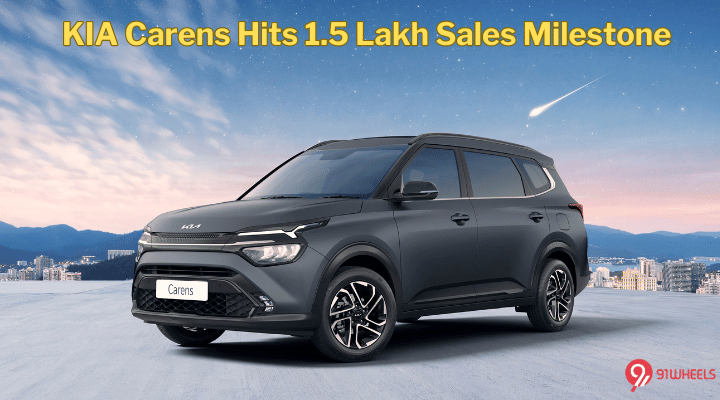 KIA Carens Hits 1.5 Lakh Sales  Milestone - What Makes It Popular?