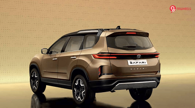 Tata Safari Rear Profile