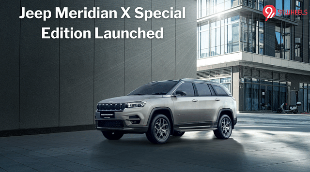 Jeep Meridian X Special Edition Launched In India, Range Starts At Rs 29.49 Lakh