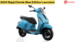 2024 Bajaj Chetak Blue Launched At Rs 95,998 - Most Affordable Variant