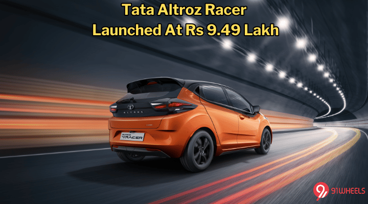 Tata Altroz Racer Edition Launched At Rs 9.49 Lakh, Gets A 120 PS Turbo Engine Tata Altroz Racer Edition Launched At Rs 9.49 Lakh, Gets A 120 PS Turbo Engine