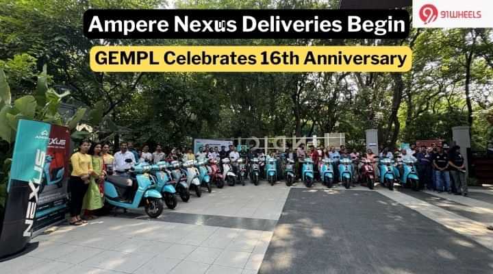 Greaves Electric Mobility Kicks Off Ampere Nexus Deliveries, Celebrates 16th Anniversary of Ampere Incorporation Greaves Electric Mobility Kicks Off Ampere Nexus Deliveries, Celebrates 16th Anniversary of Ampere Incorporation