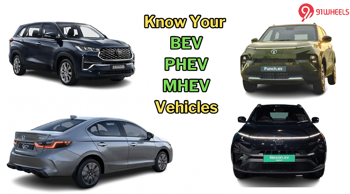 BEV or PHEV or MHEV? Let's Understand These Electric Vehicles