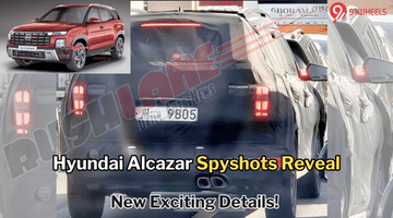 Hyundai Alcazar Facelift Spy Shots Reveals New Exciting Details
