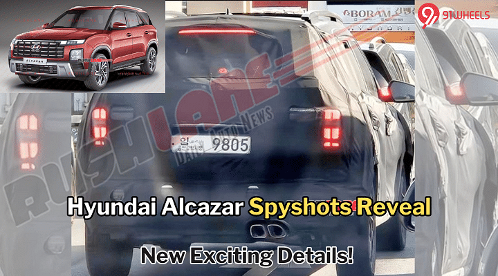 Hyundai Alcazar Facelift Spy Shots Reveals New Exciting Details