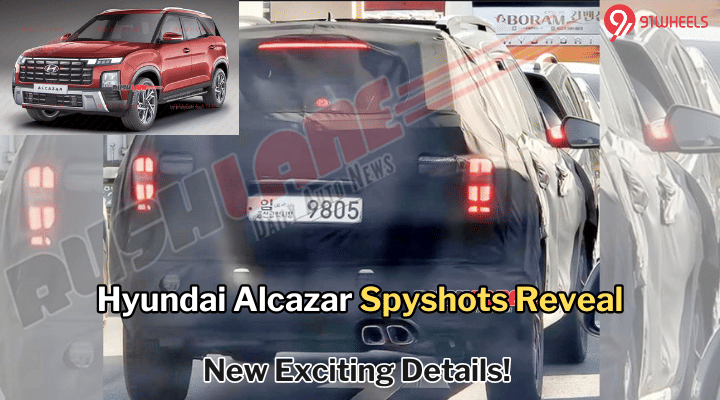 Hyundai Alcazar Facelift Spy Shots Reveals New Exciting Details Hyundai Alcazar Facelift Spy Shots Reveals New Exciting Details