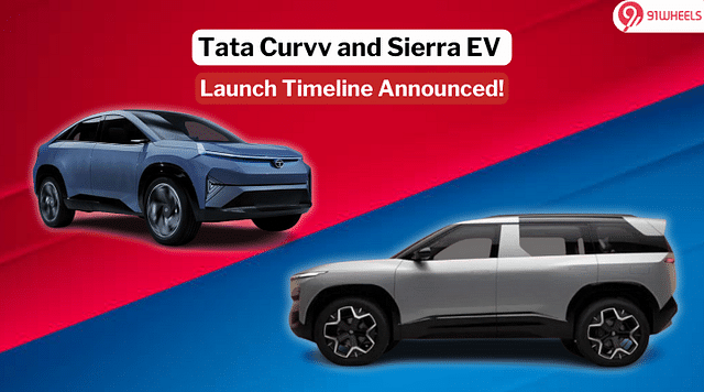 Tata Curvv and Sierra EV Launch Timeline Announced: All You Need to Know