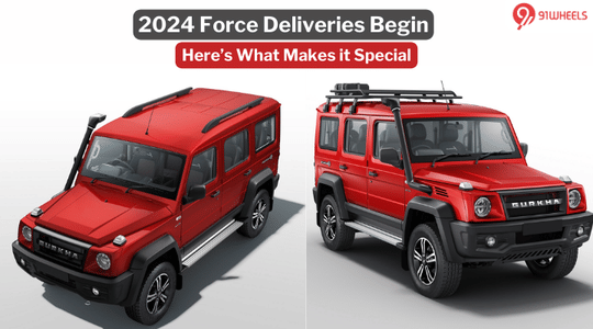 2024 Force Gurkha 5-Door Deliveries Begin: Know What Makes It Special