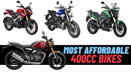 Cheapest 400cc Bikes In India - From Bajaj Pulsar NS400z To Triumph Speed 400