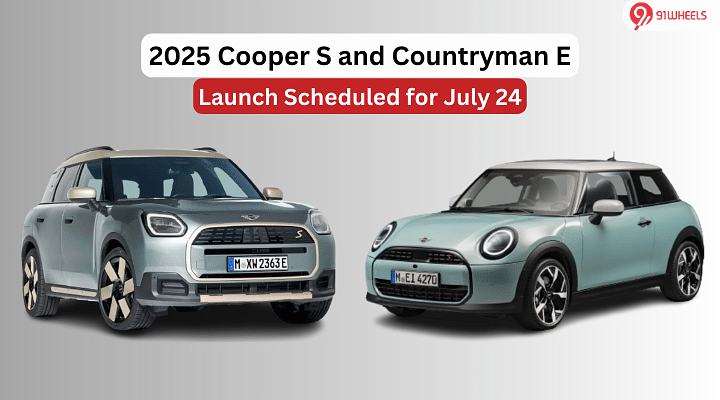 2025 MINI Cooper S and  Countryman E India Debut Scheduled for July 24 -Details