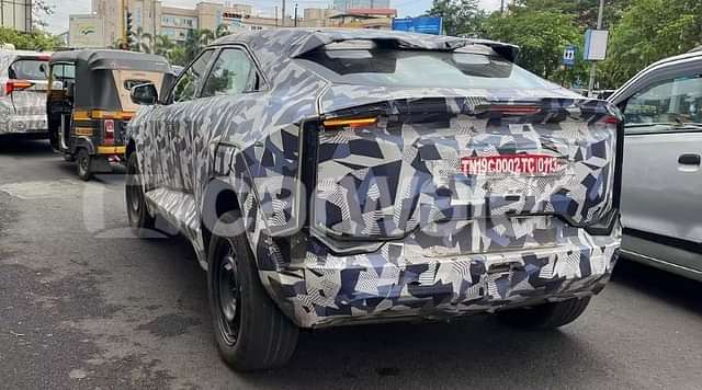 Mahindra BE.05 Electric Crossover Spotted Testing Again; Check Details