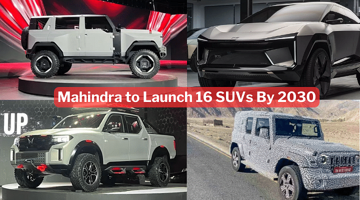 Mahindra to Launch 16 SUVs by 2030 - Thar EV, Scorpio Pickup and More