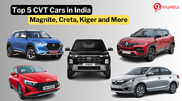 Most Affordable CVT Cars in India