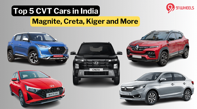 Most Affordable CVT Cars in India