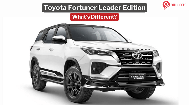 Toyota Fortuner Leader Edition Walkaround - What Makes It Different From the Regular Fortuner?