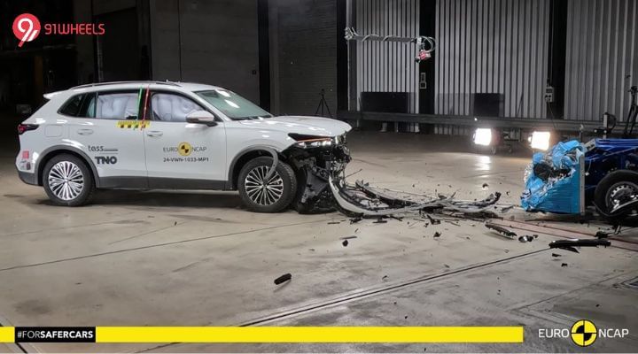 India-Bound Volkswagen Tiguan Achieves 5-Star Safety Rating At Euro NCAP