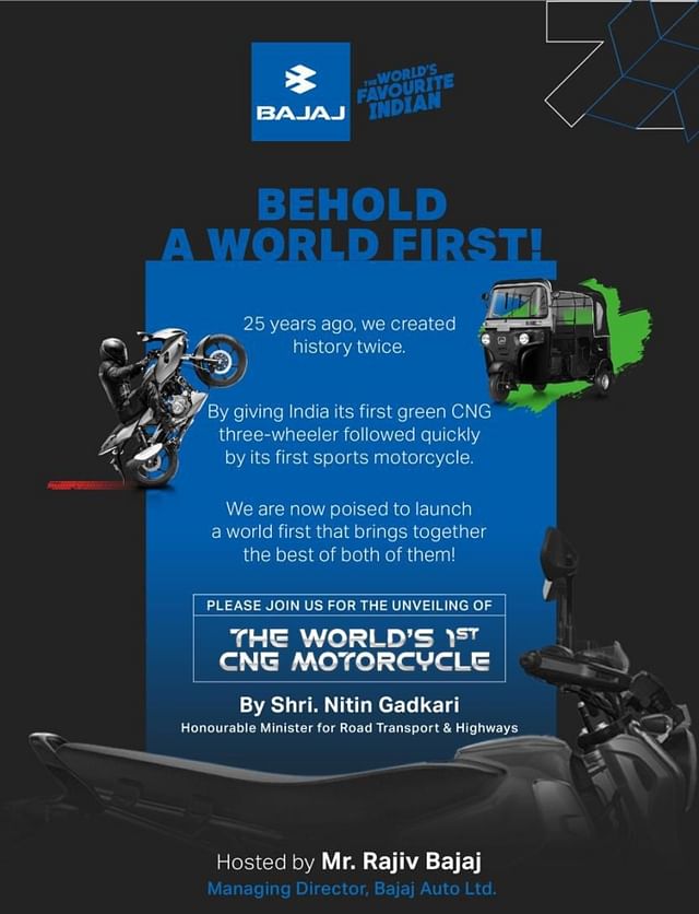 Bajaj CNG Bike