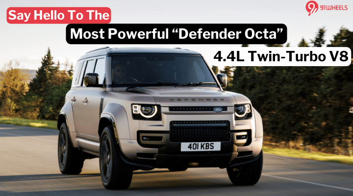 Introducing The Land Rover Defender Octa: The High-Performance SUV Introducing The Land Rover Defender Octa: The High-Performance SUV