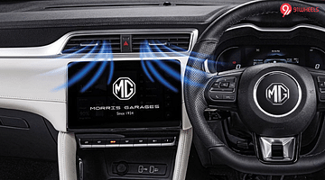 MG ZS EV interior
