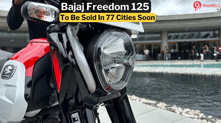 Bajaj Freedom 125 CNG Bike Will Be Available In 77 Cities Soon