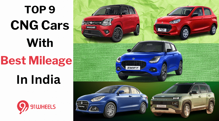 Top 9 CNG Cars With Best Mileage In India: Under Rs 10 Lakh