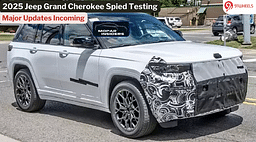 2025 Jeep Grand Cherokee Spotted Testing: Updated Front, Alloys & More