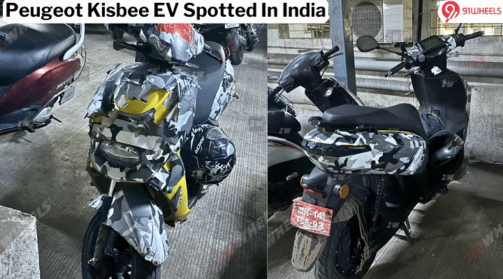 Peugeot Kisbee E-Scooter Spotted In India - Is It For The Indian Market?