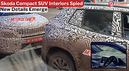 Upcoming Skoda Compact SUV Interiors Spied: Reveals New Details