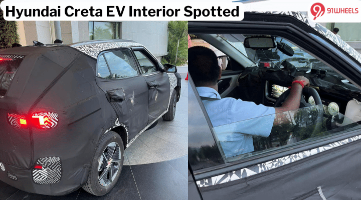 Hyundai Creta EV Interior Spotted Revealing Similarities With The ICE Version Hyundai Creta EV Interior Spotted Revealing Similarities With The ICE Version