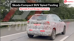Skoda Compact SUV Spied Testing: Chalks Out Fresh Design Features