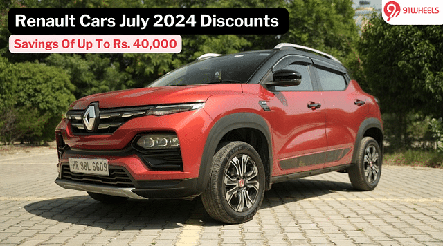 Renault Kiger, Triber, Kwid July 2024 Discounts: Save Up To Rs. 40,000