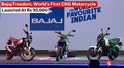 Bajaj Freedom, World's First CNG Motorcycle Launched At Rs 95,000