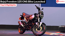 World's First CNG Bike, Bajaj Freedom 125: Top 5 Highlights