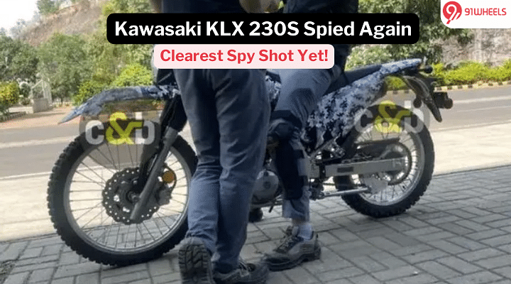 Kawasaki KLX 230S Clearest Spy Shots Out: Hero Xpulse 200 Rival