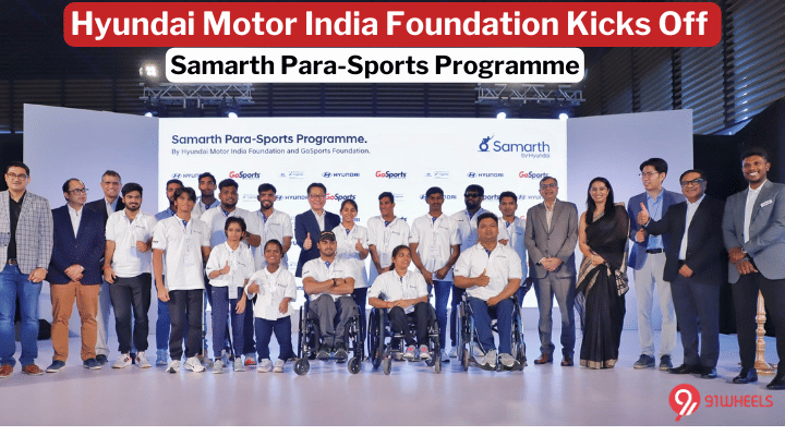 Hyundai Kicks Off 'Samarth Para-Sports Programme' - Onboards 20 Para Athletes Hyundai Kicks Off 'Samarth Para-Sports Programme' - Onboards 20 Para Athletes
