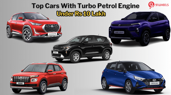 Top Turbo Petrol Cars under Rs 10 Lakh In India - Choose The Best