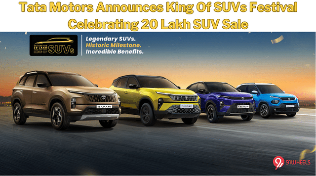 Tata Motors Announces King Of SUVs Festival Celebrating 20 Lakh SUV Sale