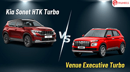 Kia Sonet HTK Turbo vs Hyundai Venue Executive Turbo: What's Better?