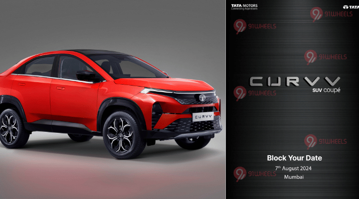 Breaking! Tata Curvv Coupe SUV Launch Scheduled For 7 August Breaking! Tata Curvv Coupe SUV Launch Scheduled For 7 August