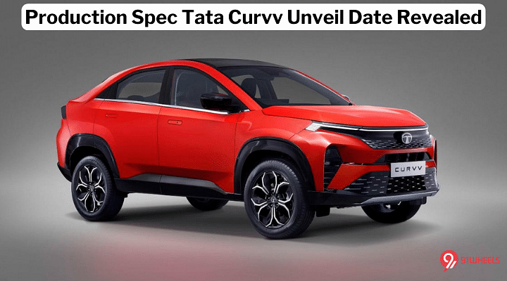 Production Spec Tata Curvv To Be Unveiled On This Date - Details!