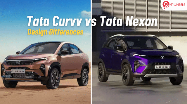 Tata Curvv vs Tata Nexon: This Is How These Two Differ In Design