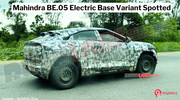 Mahindra BE.05 Electric Base Variant Spotted On Test - Check Images! Mahindra BE.05 Electric Base Variant Spotted On Test - Check Images!