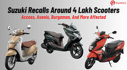 Suzuki Access, Avenis, & More Recalled: Around 4 Lakh Units Affected