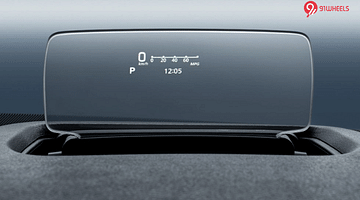 Toyota Hyryder Head up display