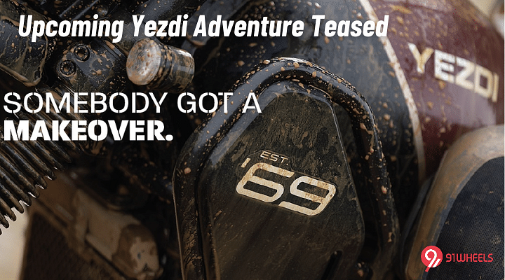 Upcoming Yezdi Adventure Motorcycle Teased - New Updates Coming Soon