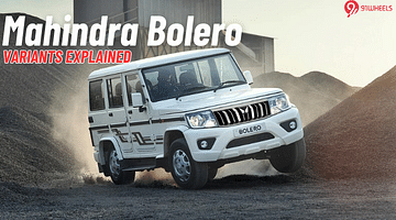 Mahindra Bolero Variants Explained: The Simple And Rugged OG SUV